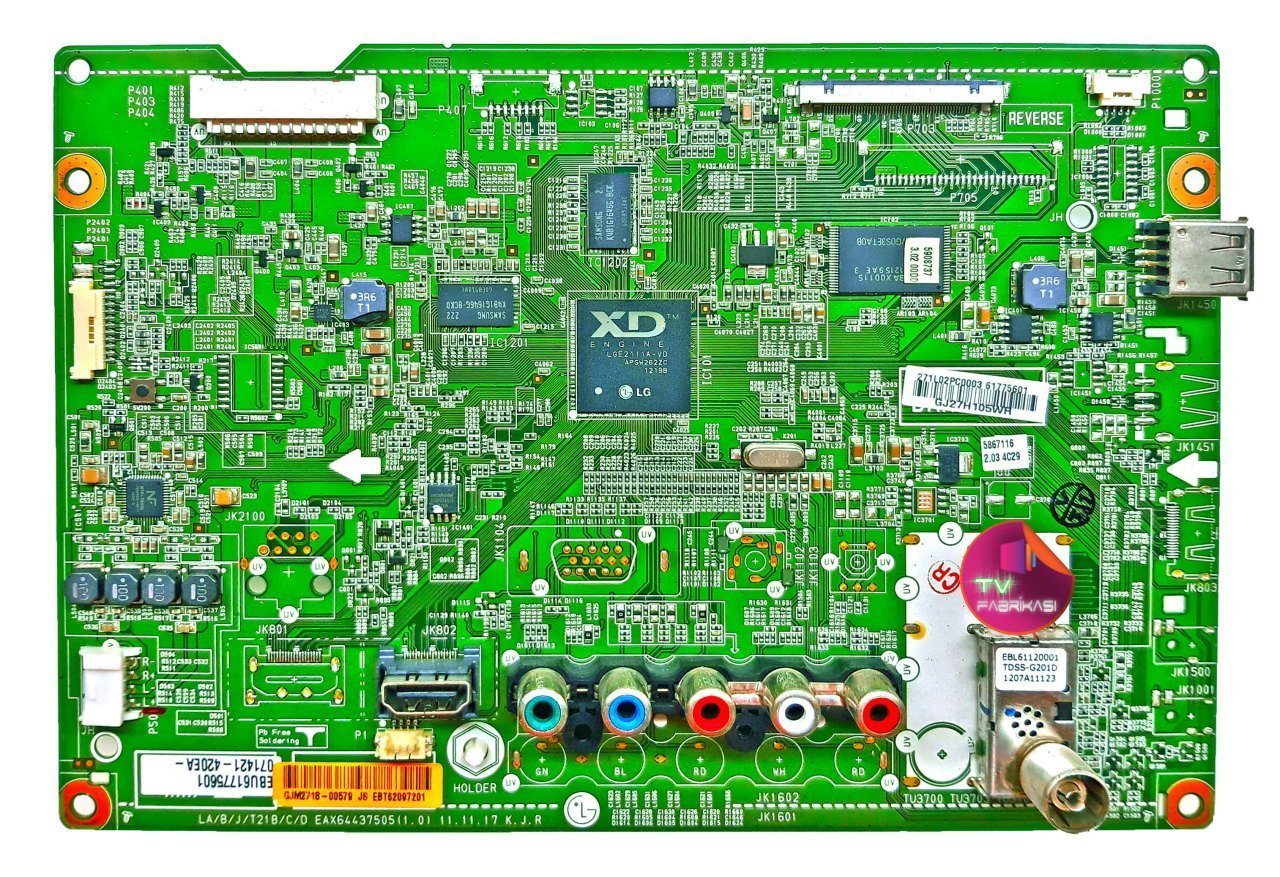 EAX64437505(1.0) , EBT62097201 , GJM2718-00579 , MAIN BOARD , LG ANAKART