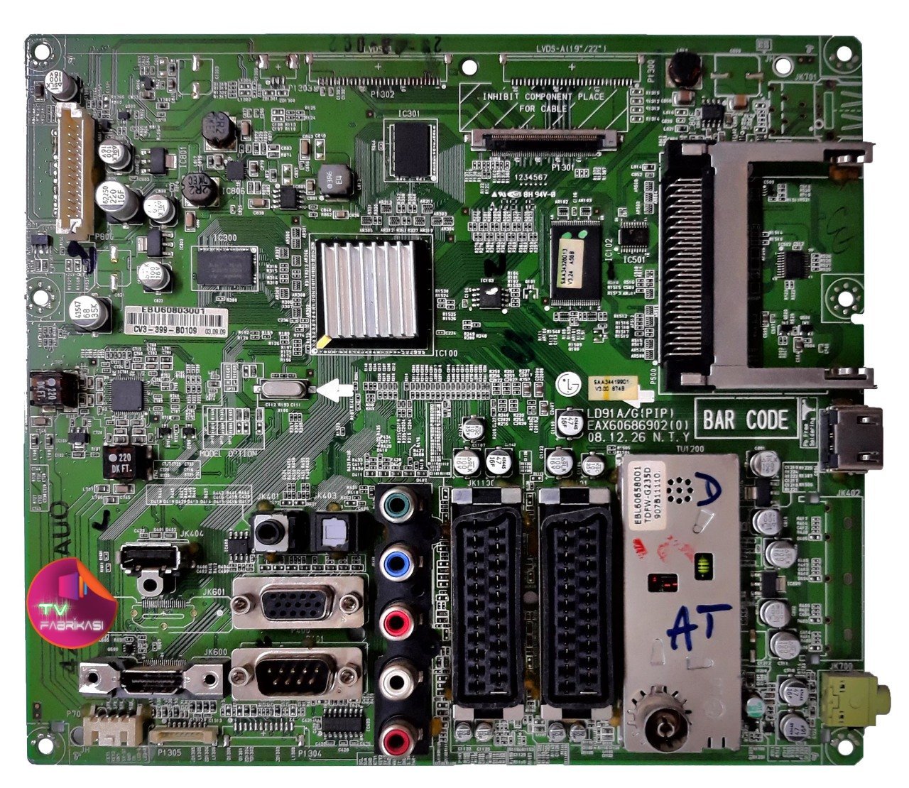 EAX60686902(0) , EBU60803001 , LG 42LF250C , MAIN BOARD , LG ANAKART