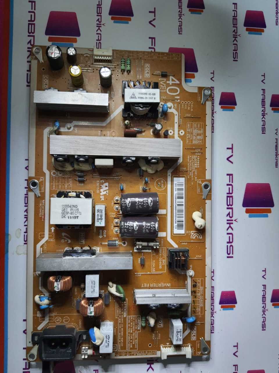 BN44-00469 , B , IV40F1_BHS , Samsung , LE40D550 , LE40D503F7W , LTF400HM05 , Power Board , Besleme Kartı , PSU