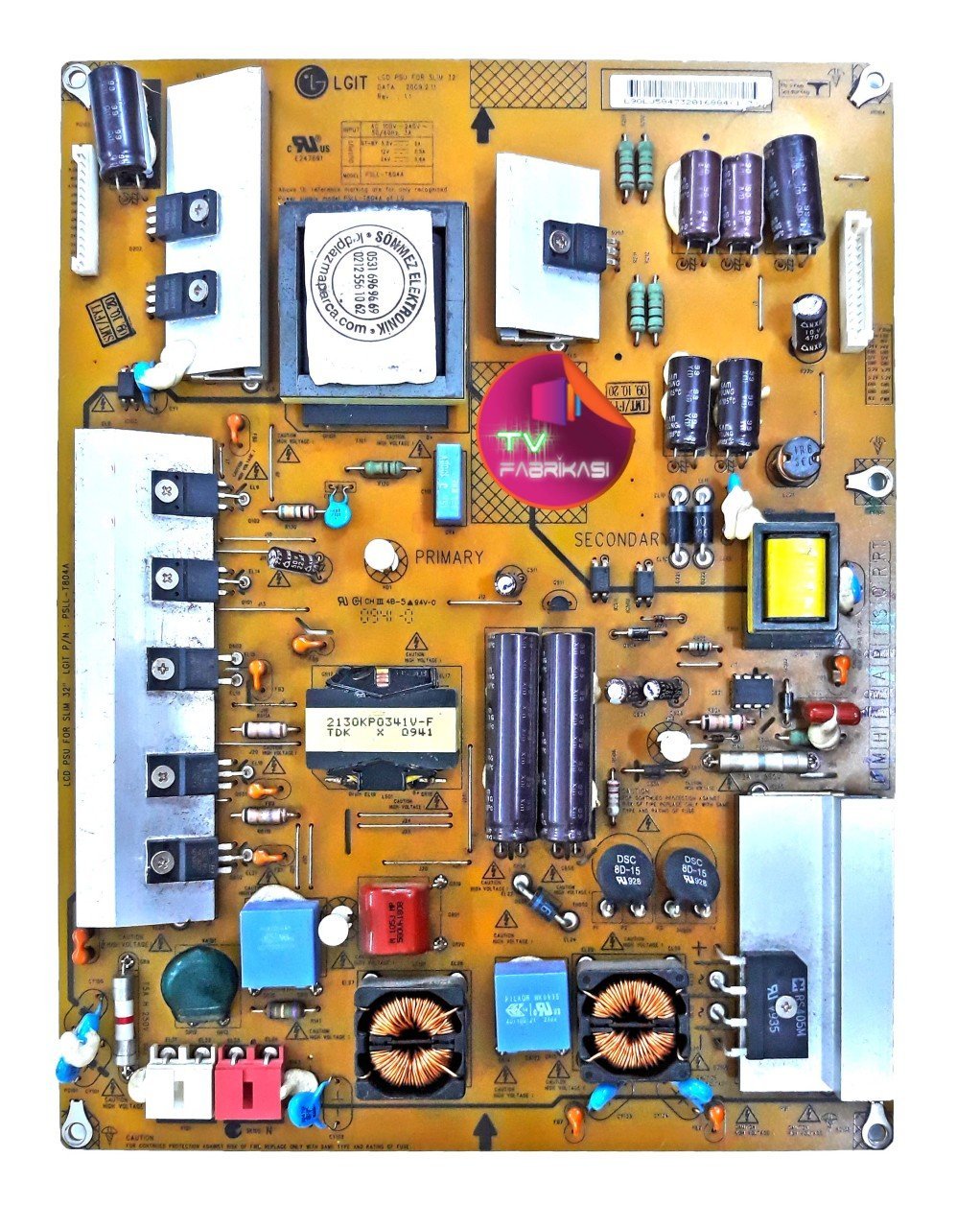 EAY58473201 , PSLL-T804A , 2300KPG083A-F , 32'' , POWER BOARD , LG BESLEME