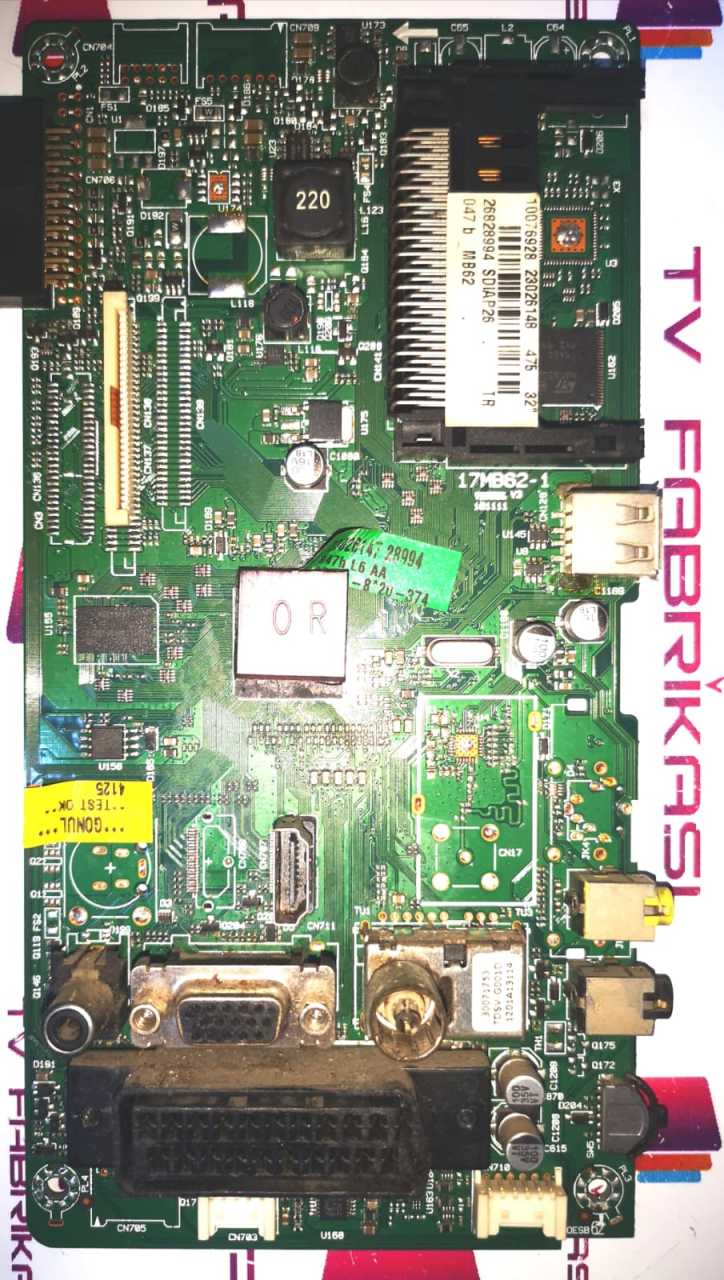 17MB62-1, 10076928, 23026148, MAINBOARD, ANAKART