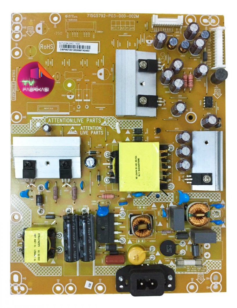 715G5792-P03-000-002M  , 40PFL4418 , POWER BOARD , PHILIPS BESLEME