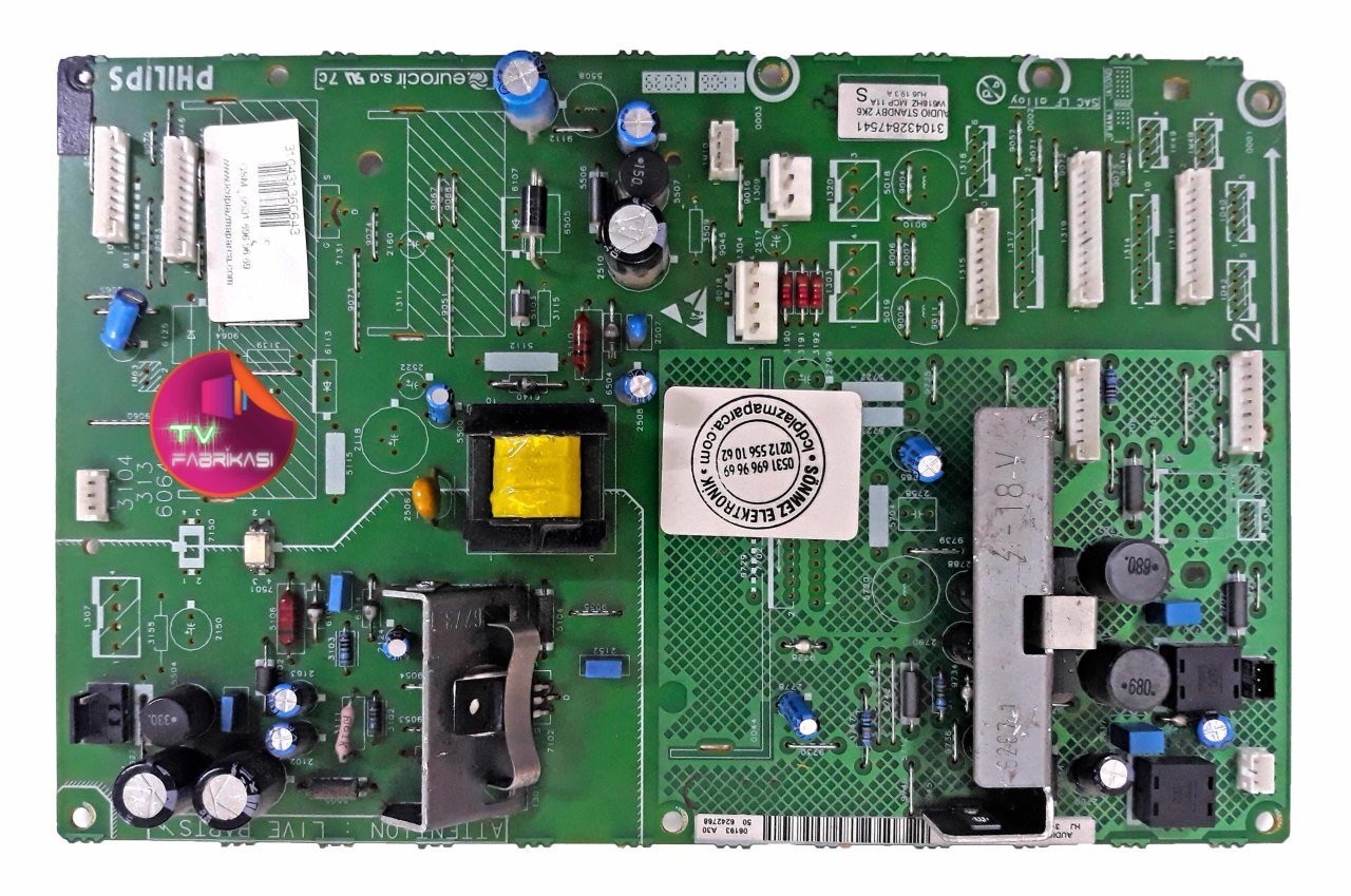 310432847541 , 3104 313 60643 , 3104 328 47541 , 37PF5520D , AUDİO BOARD , POWER BOARD , PHILIPS BESLEME