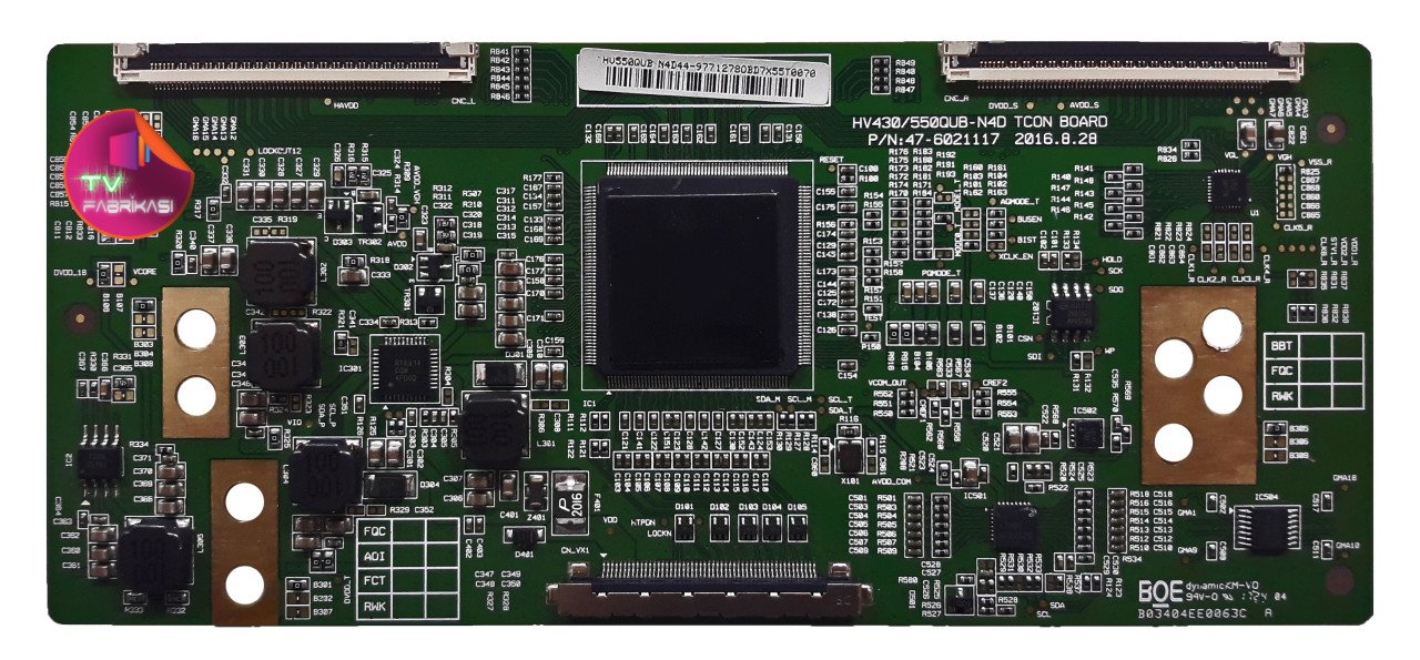 HV430/550QUB-N40 - 47-6021117 PHILIPS T-CON BOARD