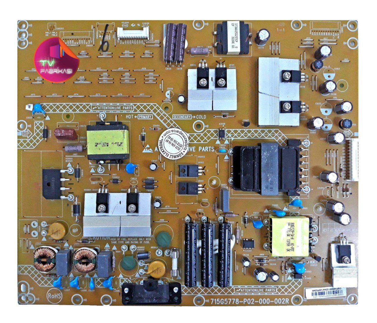 715G5778-P02-000-002R , 42PFL3108 , POWER BOARD , PHILIPS BESLEME