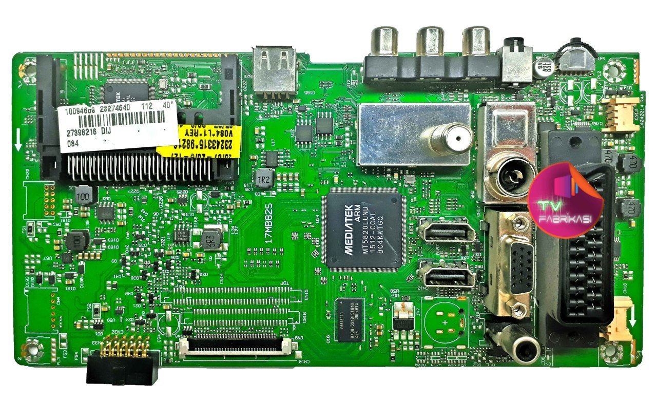 17MB82S , 14042014 ,  23274640 , DIJ FHD 40'' , MAIN BOARD , VESTEL ANAKART