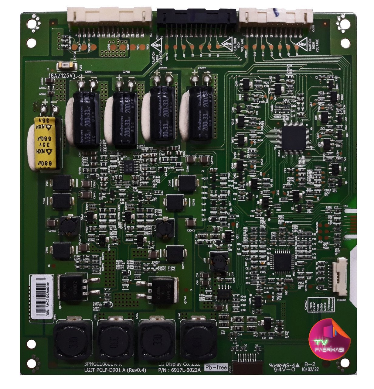 6917L-0022A , 3PHGC10002A-R , LGIT PCLF-D901 A , REV0.4 ,  LC420EUD SC A1 , LG LED DRIVER BOARD