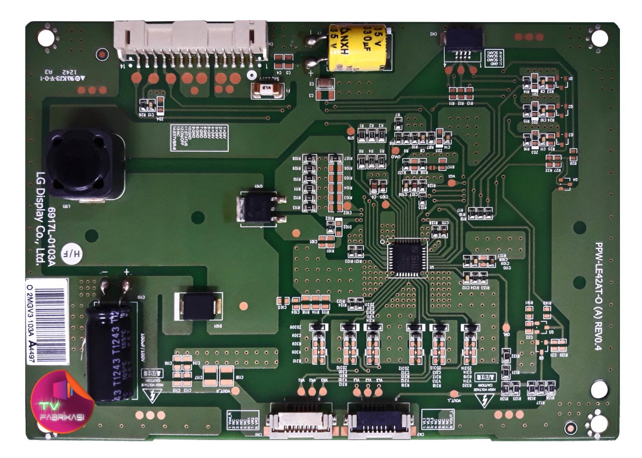 6917L-0103A , PPW-LE42AT-O (A) , REV0.4 , LG LED DRIVER BOARD