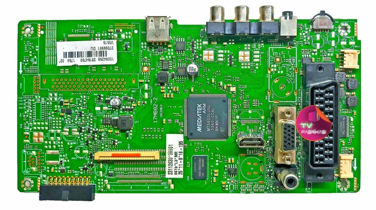 17MB82-2 , 23164769 , 10084258 , 27099961, DIJ 32'' , MAIN BOARD , VESTEL  ANAKART