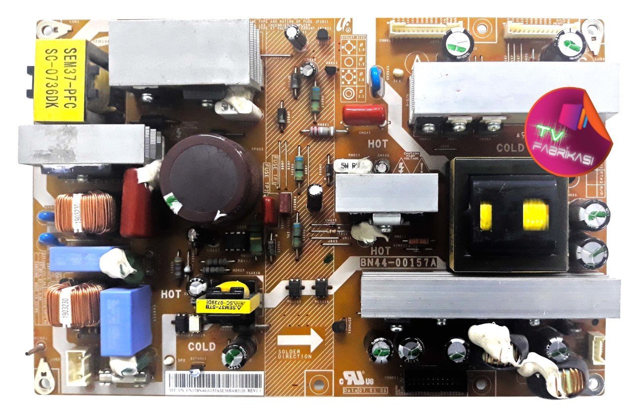 BN44-00157A , LE37S81B , PSLF231501A , LE37M87BD , LE37M887BD , POWER BOARD , SAMSUNG BESLEME