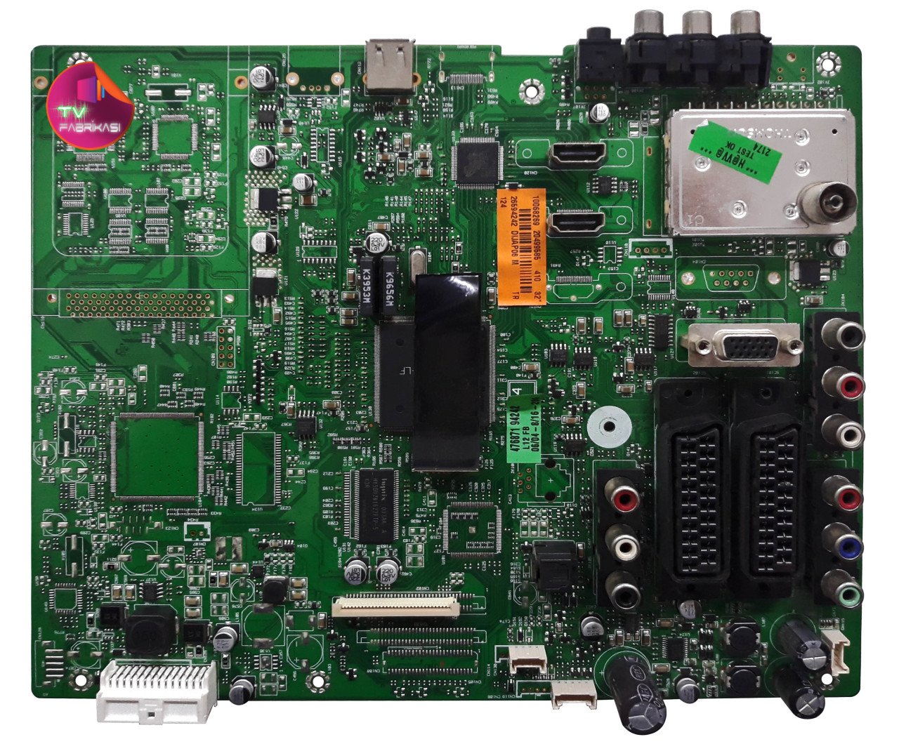 17MB35-4 , 20499585 , DIJAP06 M , 32'' , VESTEL 32VH3005 , MAIN BOARD , VESTEL ANAKART