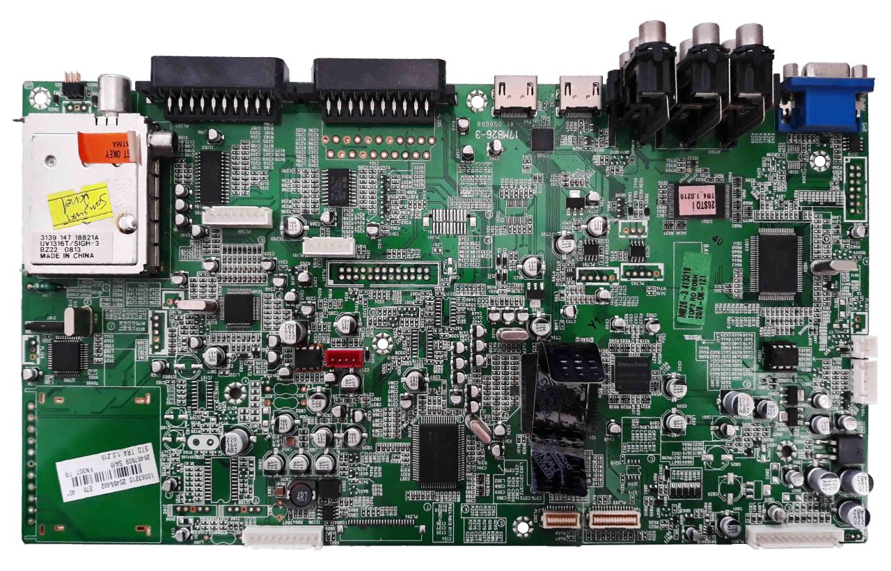 17mb26-3 , 20455492 , 40'' Sam Panel , V1 050608 , 3139 147 18821a , Lta400ha07 , 40vf3003 , Maın Board , Vestel Anakart