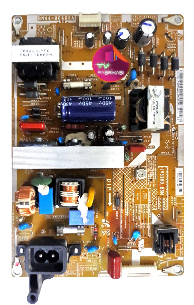 BN44-00468A , PSIV121411C , REV 1.0 , POWER BOARD , SAMSUNG BESLEME