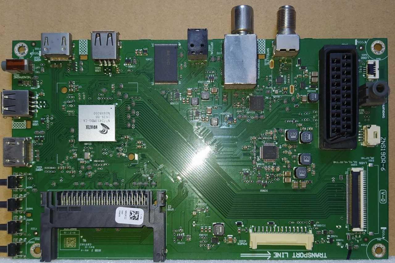 ZNS190R-6 , M92FZZ , ARÇELİK , 057D49-B62 , 49VLE5347 , MAIN BOARD , ANA KART