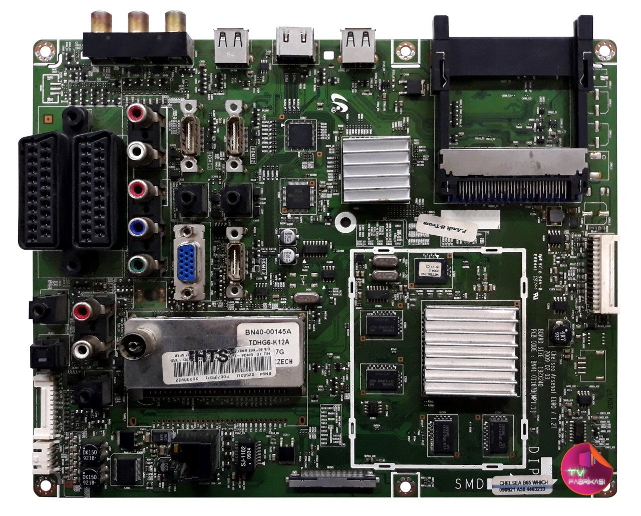 BN41-01167B , BN94-02583U , BN40-00145A , SAMSUNG MAİN BOARD ANAKART