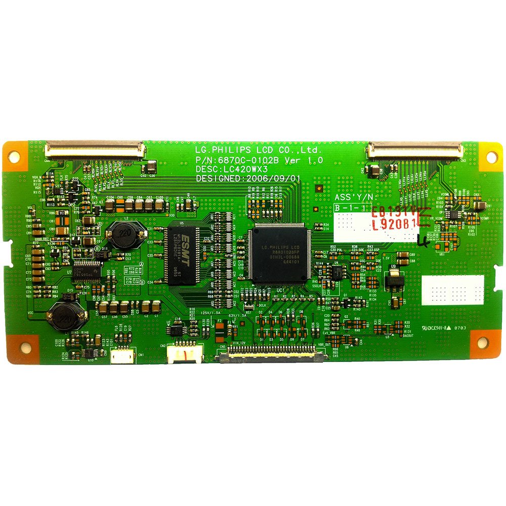 6870C-0102B Ver1.0 LC420WX3 LG PHILIPS T-Con Board