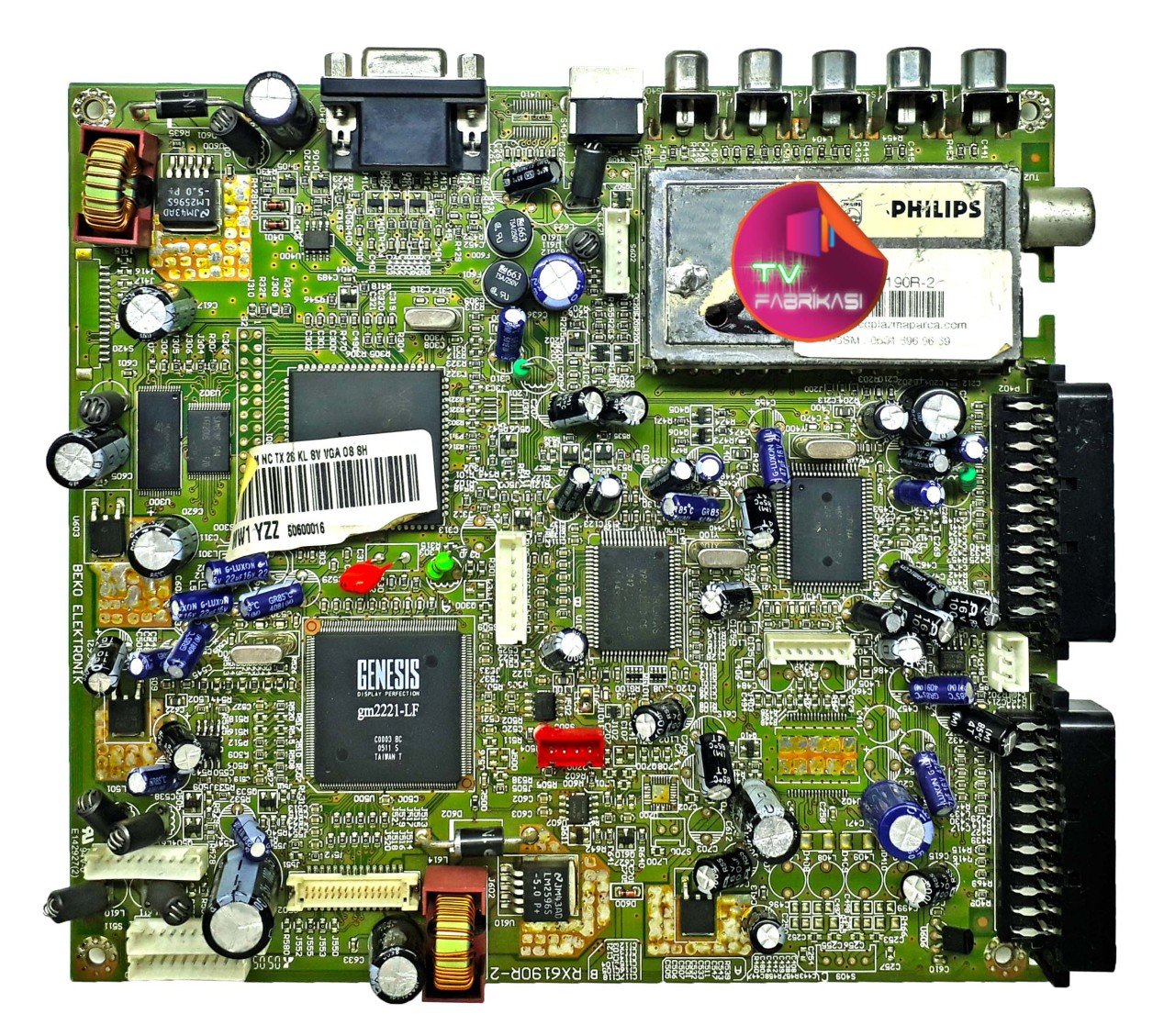 RX6190R-2 , MW1YZZ , MAIN BOARD , ARÇELIK ANAKART