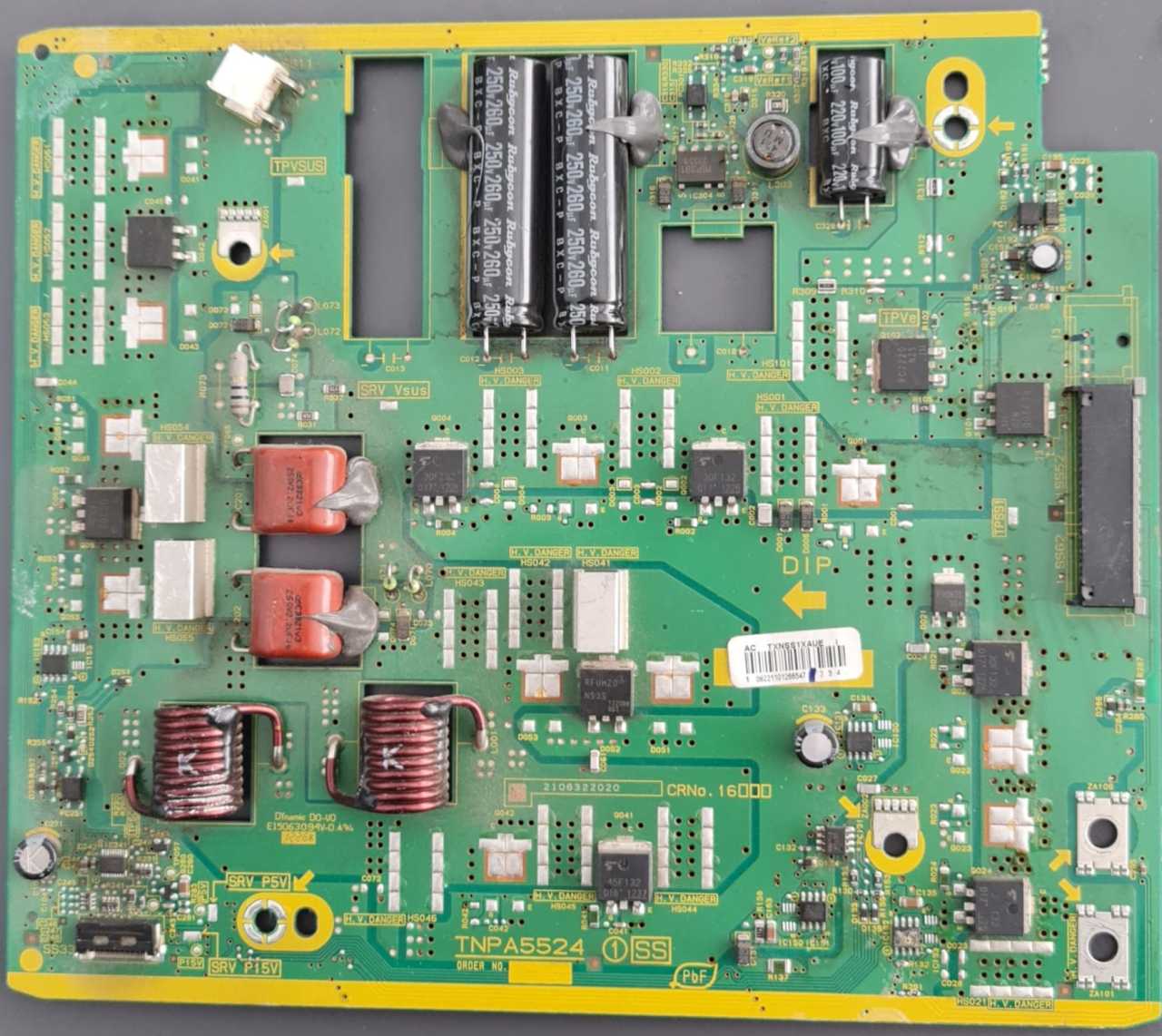 PanasonicTX-P42ST50E, Z SUS Board,TNPA5524.1SS,2106322020