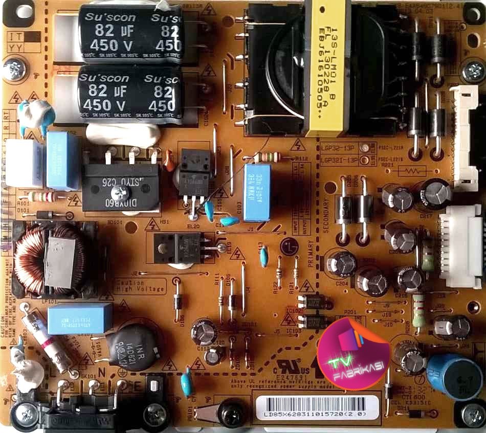 EAX64907901 , 2.4 , REV 2.0 , LGP32-13P ,  LG 32LA644-ZA , POWER BOARD , LG BESLEME