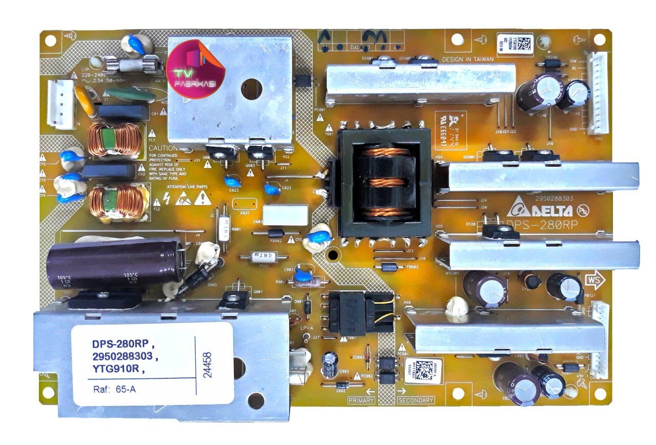 DPS-280RP , 2950288303 , YTG910R , A42-LCK-2BU , B42-LCK-2BU , F-106-525 FHD , POWER BOARD , ARÇELİK BESLEME