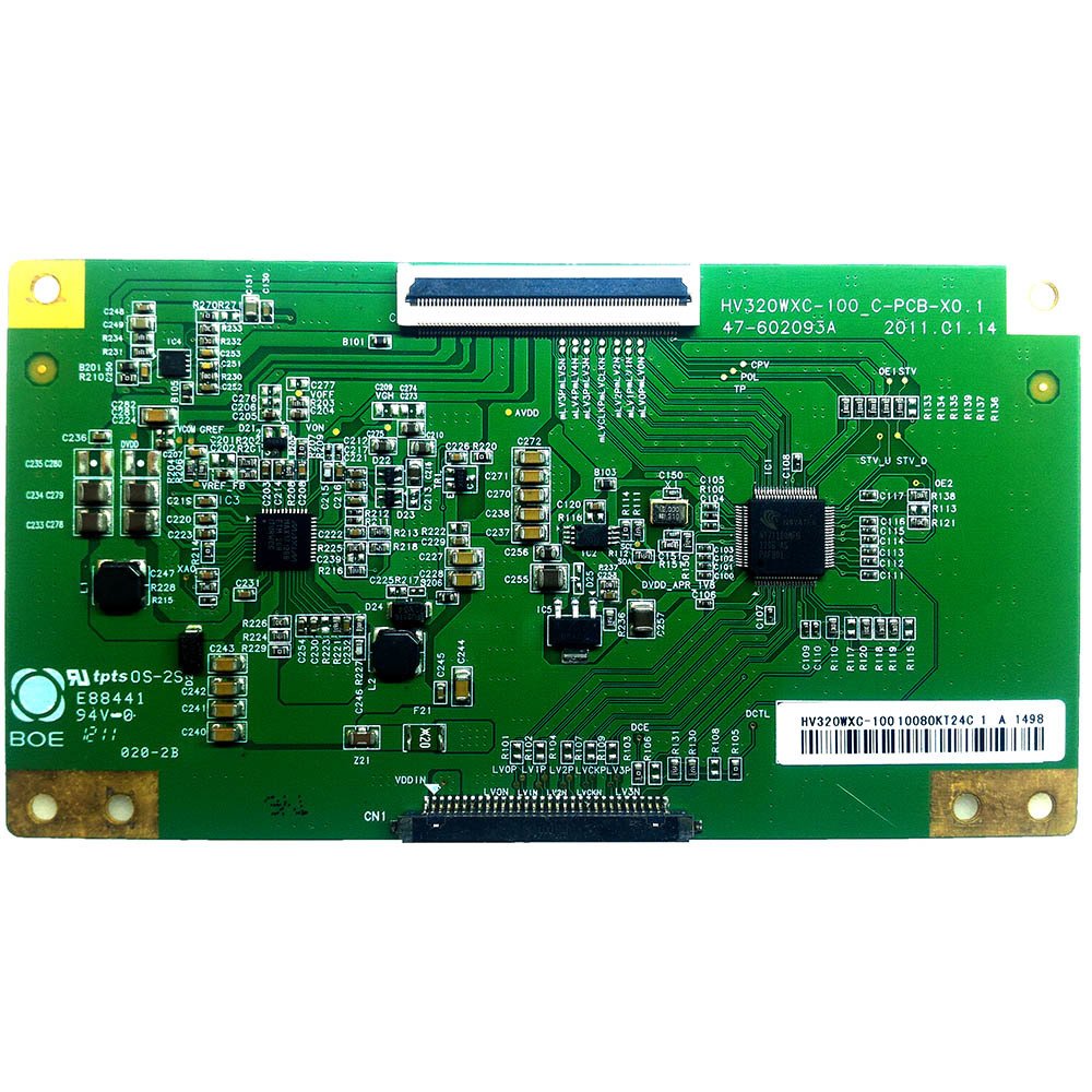 HV320WXC-100_C-PCB-X0.1 47-602093A BOE T-Con Board