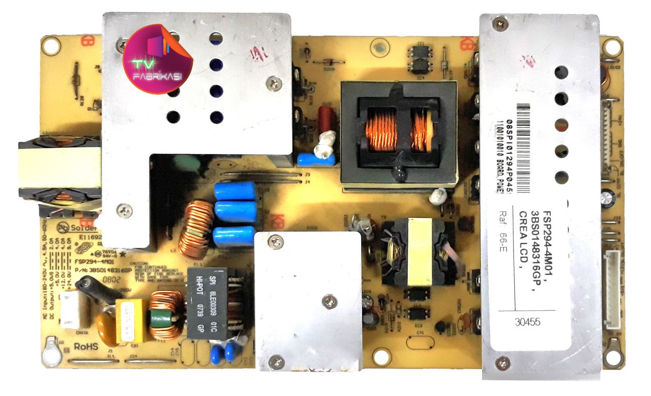 FSP294-4M01 , 3BS0148316GP , CREA LCD , POWER BOARD , BESLEME