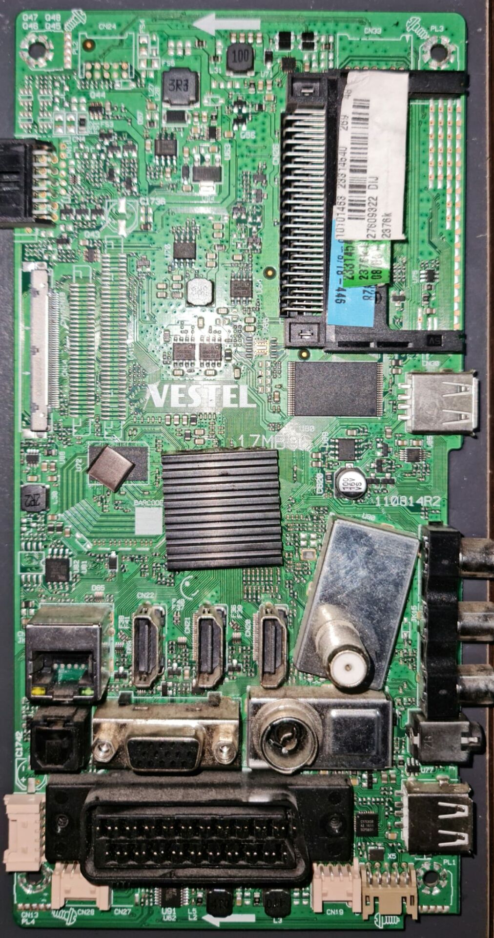 48FA7500 ,17MB96,23314640,27609322,VESTEL,MAİN,BOARD