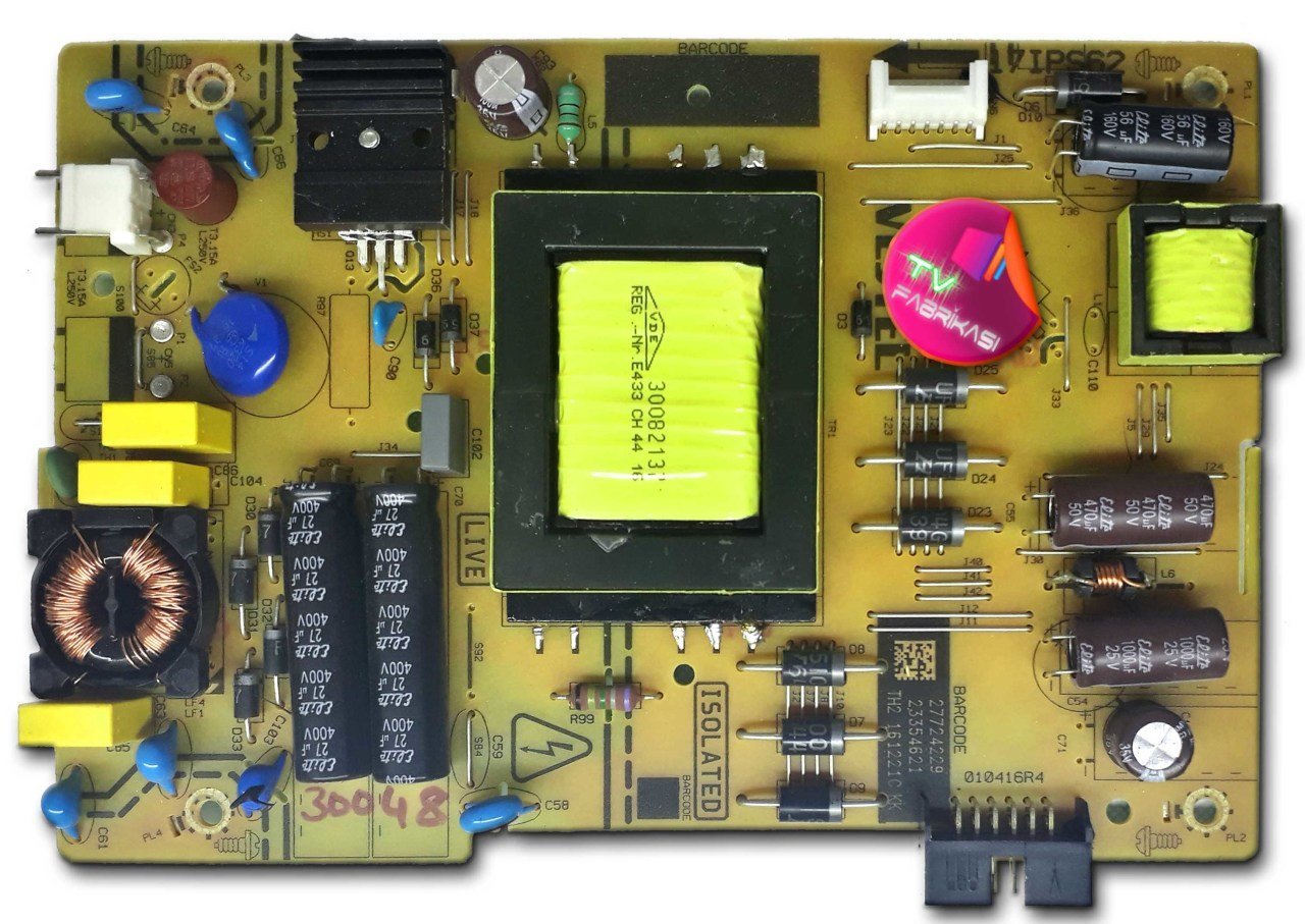 17IPS62 , 010416R4 , 23354621 , POWER BOARD , VESTEL BESLEME