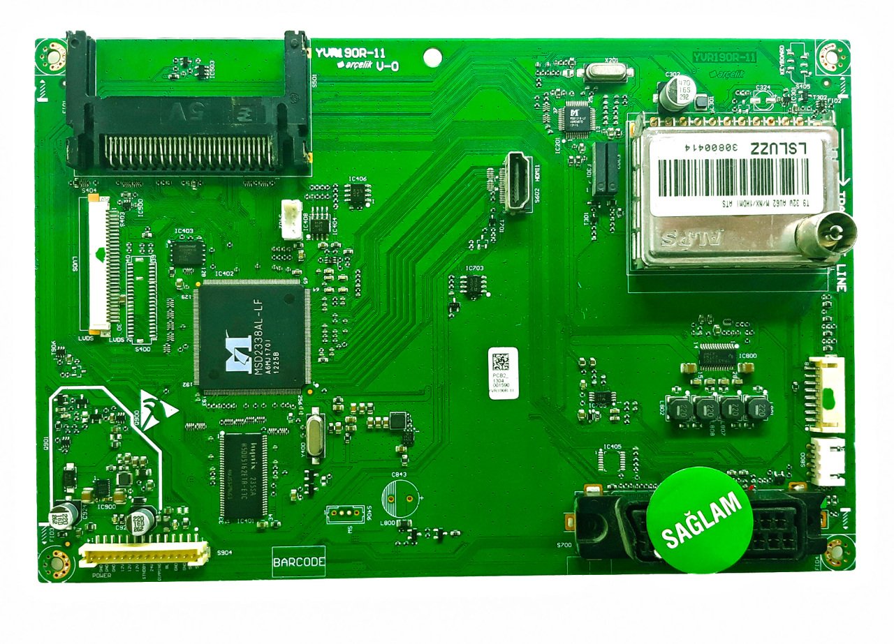 YVR190R-11 V-0 PCB2_1304 ARÇELIK ANAKART