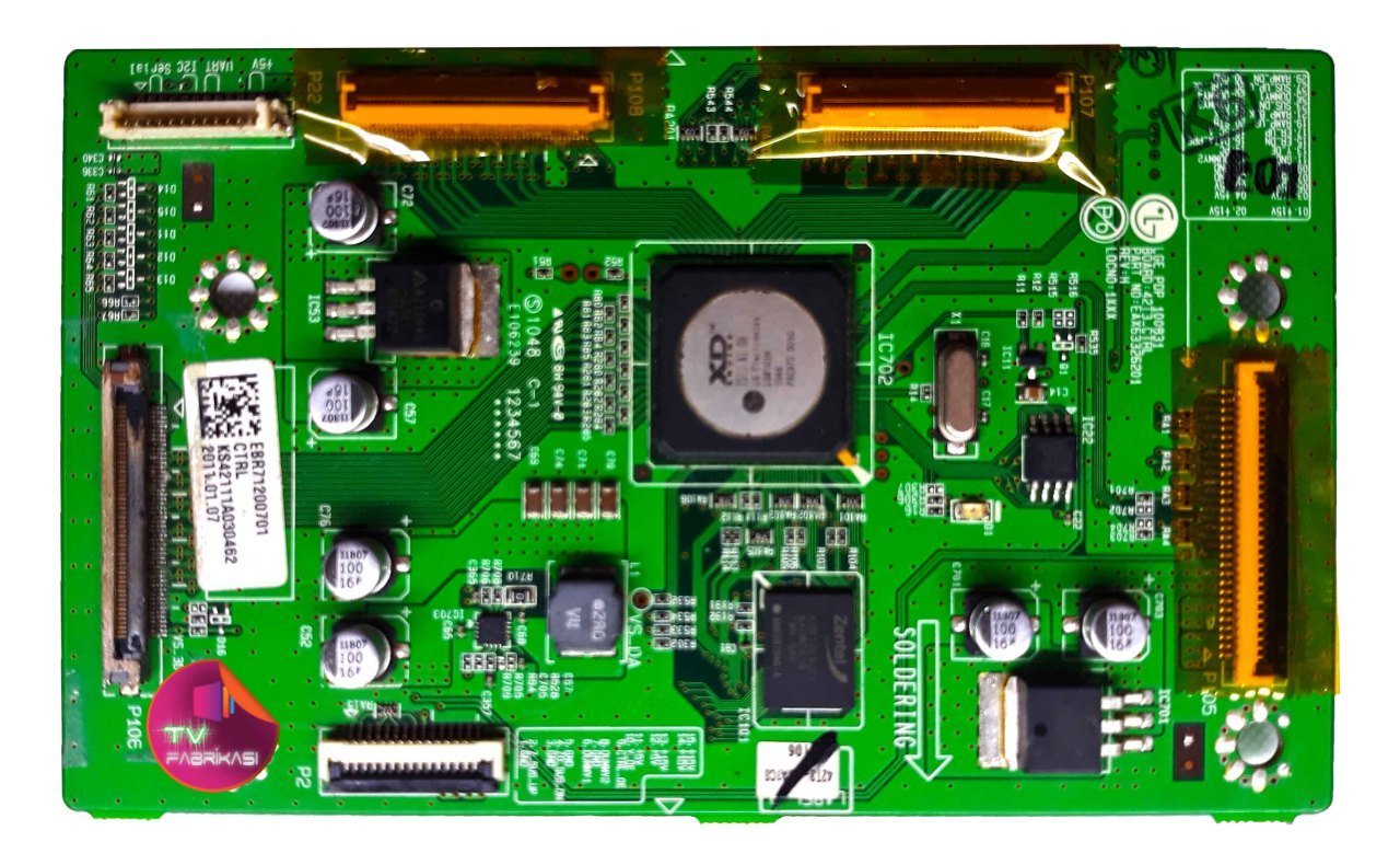 EAX63326201 , 42T3_CTRL , LGE PDP 100831 , REV H , LG T-CON BOARD