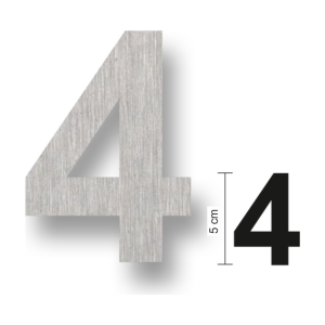 Algatec Paslanmaz Kapı Numarası 4