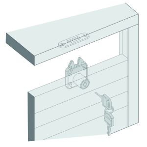 Canex Sürgülü Çekmece Kilidi 22 mm