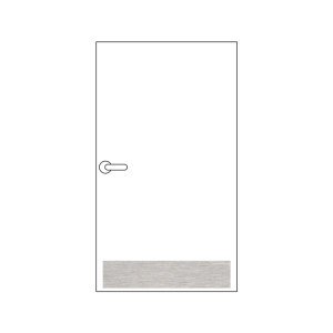 Algatec Paslanmaz Kapı Mop Plate / Paspas Plakası
