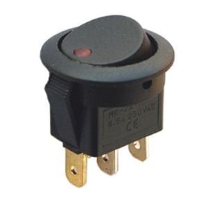 Algatec IC-132 Yuvarlak Nokta Işıklı Anahtar 50 Adet