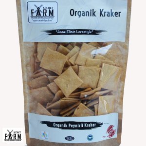 Organik Peynirli Kraker (100 gr.)