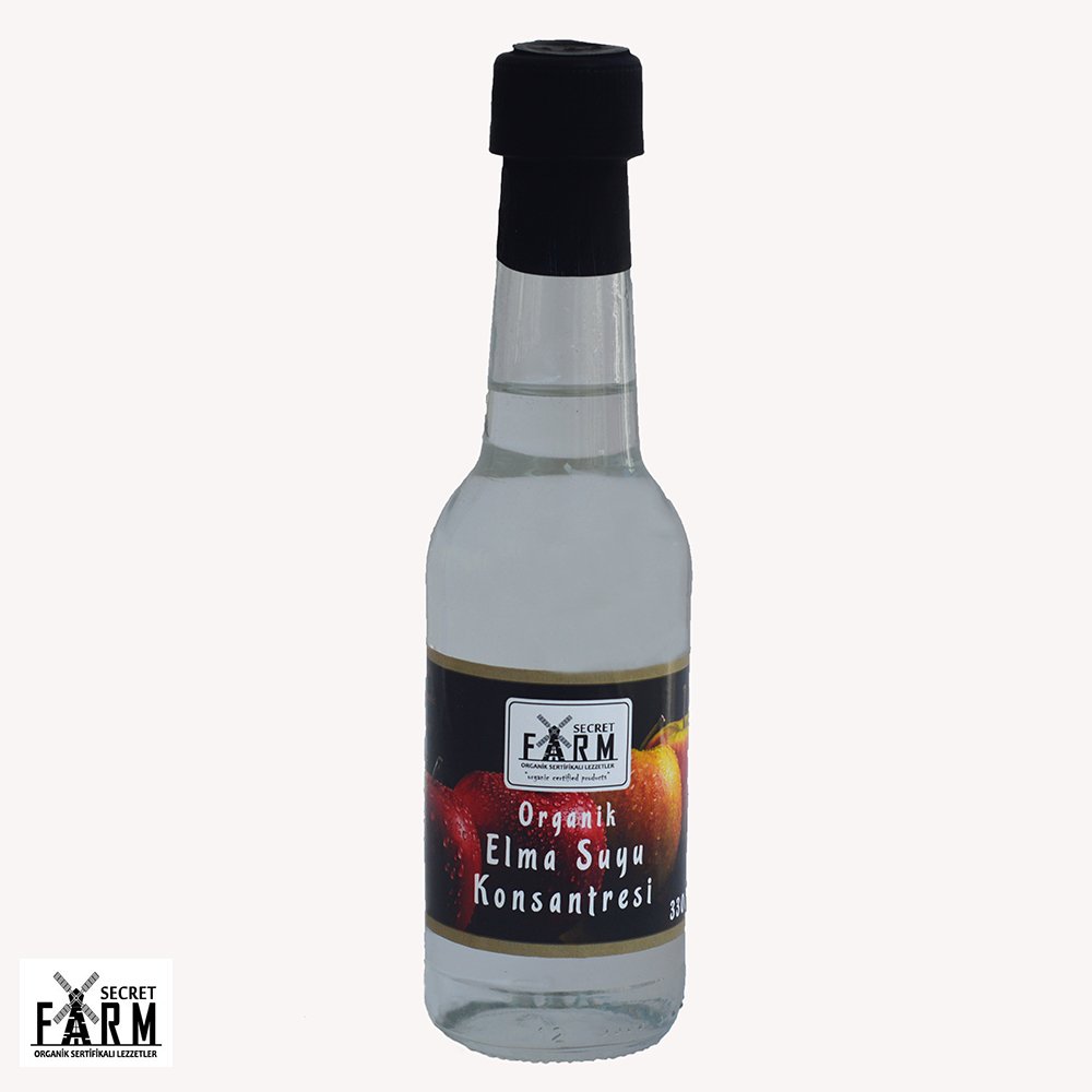 Organik Tatlandırıcı Elma Suyu ( 330 gr. )