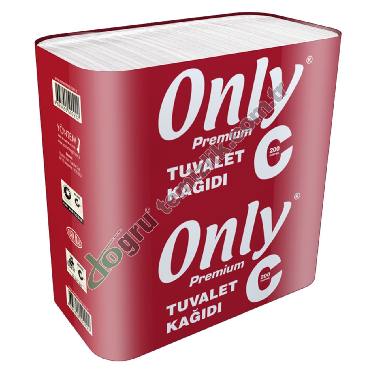 Only 200'lü C Katlama Premium Tuvalet Kağıdı