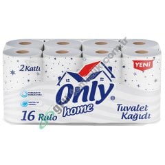 Only 16'lı Home Tuvalet Kağıdı 2 Katlı %100 Selüloz