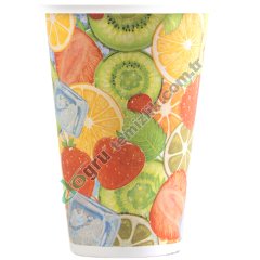 Only My Cup 12 Oz Soğuk İçeçek Karton Bardak