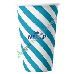 Only My Cup 12 Oz Soğuk İçeçek Karton Bardak