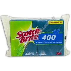 3M SCOTCH BRITE SB 400 HASSAS BANYO TEMIZLIK SUNGERI MAVI