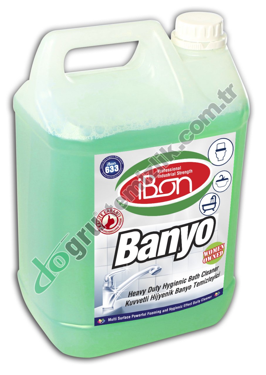 iBon® 633 Kuvvetli Hijyenik Banyo Temizleyici(Heavy Duty Hygienic Bath Cleaner) 5000ml