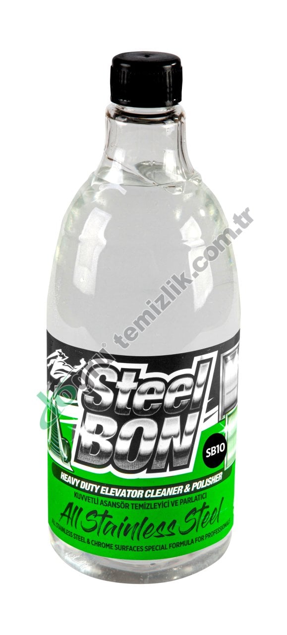 STEELBON® SB10 KUVVETLİ ASANSÖR TEMİZLEYİCİ VE PARLATICI 500ML