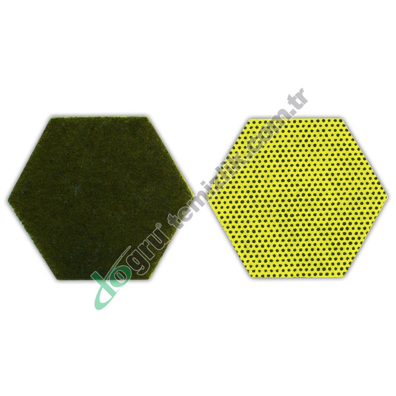 3M SCOTCH-BRITE SB 96HEX, PURPOSE OVMA PEDI YEŞİL/SARI 146X127MM,