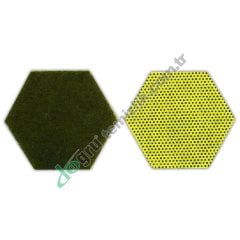 3M SCOTCH-BRITE SB 96HEX, PURPOSE OVMA PEDI YEŞİL/SARI 146X127MM,