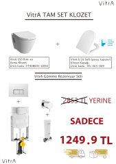 Vitra S 50 Rim-ex Asma Klozet TAM SET KAMPANYASI