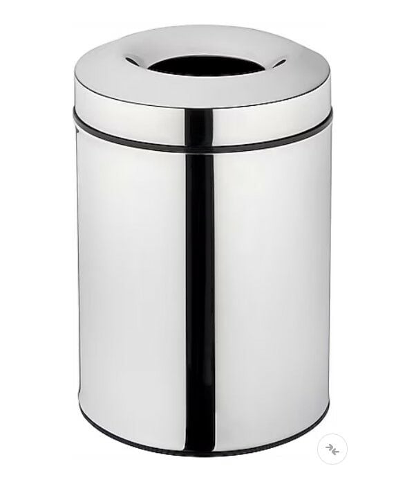 Vitra Base 200 Çöp Kovası, 5 Litre Krom