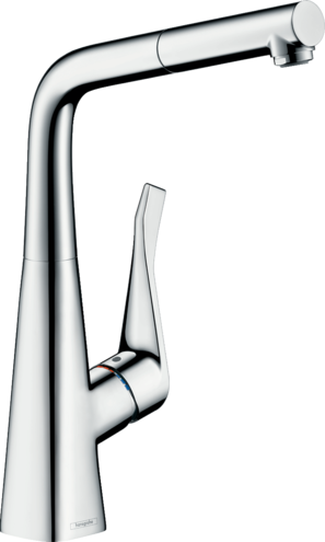 HANSGROHE METRİS TEK KOL.320 EBS SİPİRALLİ KROM