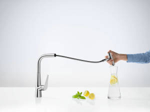 HANSGROHE TALİS SELECT S TEK KOL.EVYE BATARYASI 300 SPİRALLİ