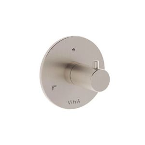 VitrA Origin Ankastre 3 Yollu Yönlendirici Sıva Üstü Grubu Fırçalı Nikel